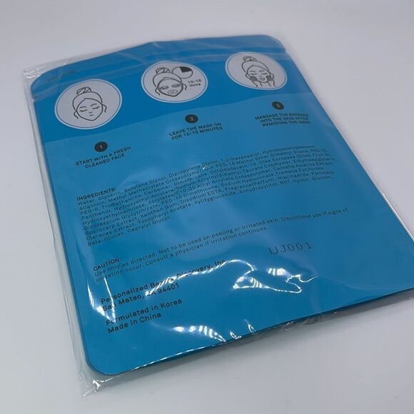NWT Play List Nourishing Ultra Hydration Sheet Mask 3D Hydration Complex - Picture 3 of 3